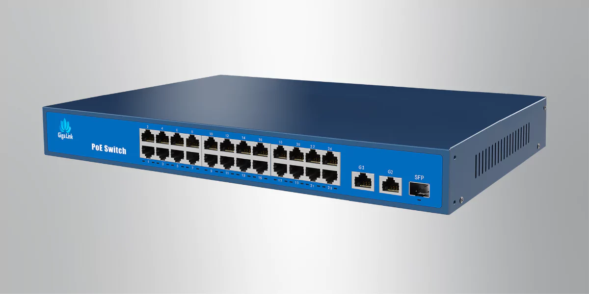 You are currently viewing Gigalink RR-GB2421A 24 Port PoE Switch