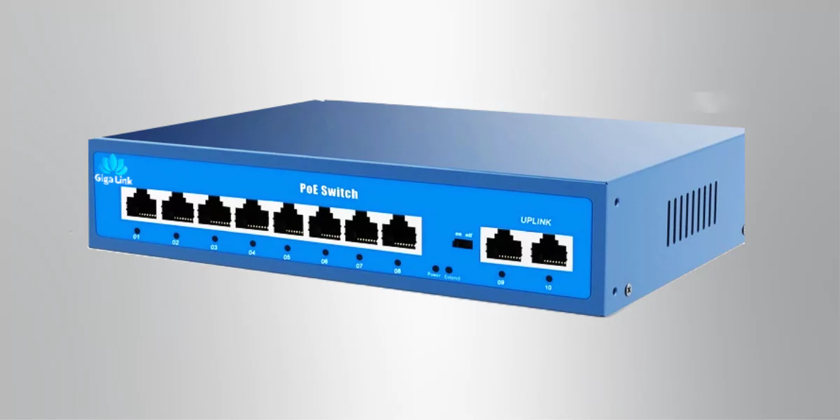 You are currently viewing Gigalink RR-GB82A 8 Port PoE Switch